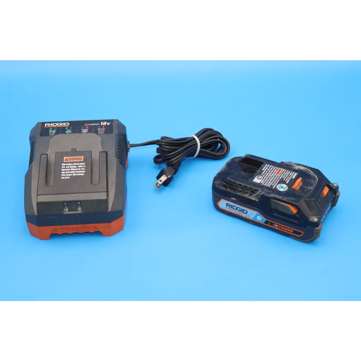 Ridgid R09891 18V Brushless 18GA Brad Nailer w/ Battery & Charger