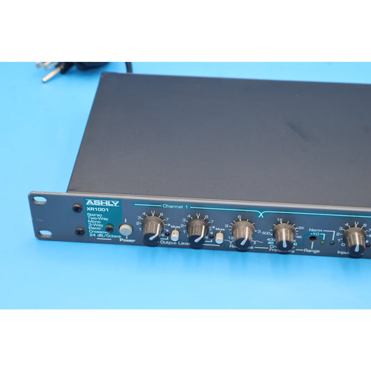 Ashly XR1001 Stereo Two-Way Mono 3-Way Electronic Crossover 24dB/Octave