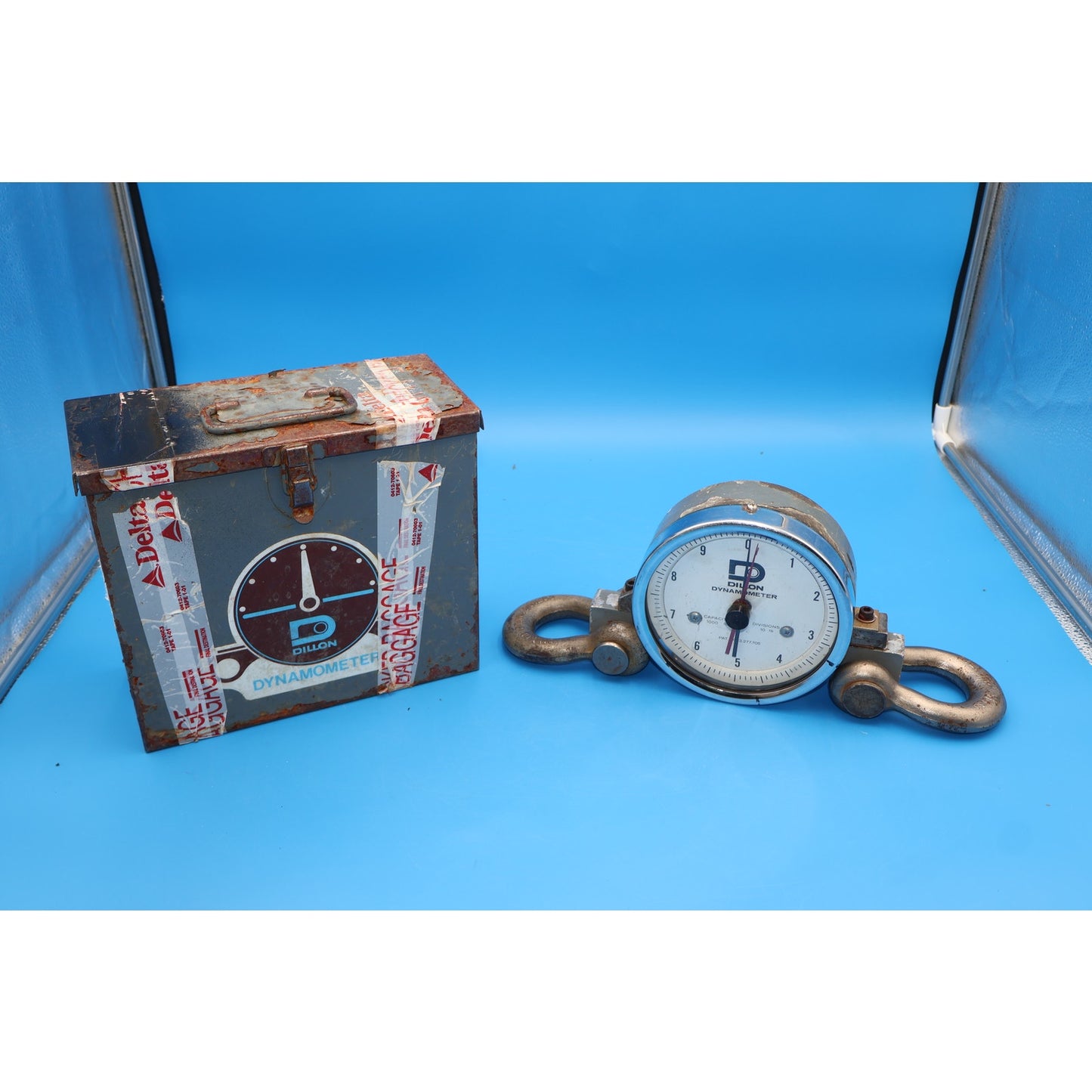 Dillon Dynamometer 1000 lb Capacity Weight Scale (10 lb Divisions)