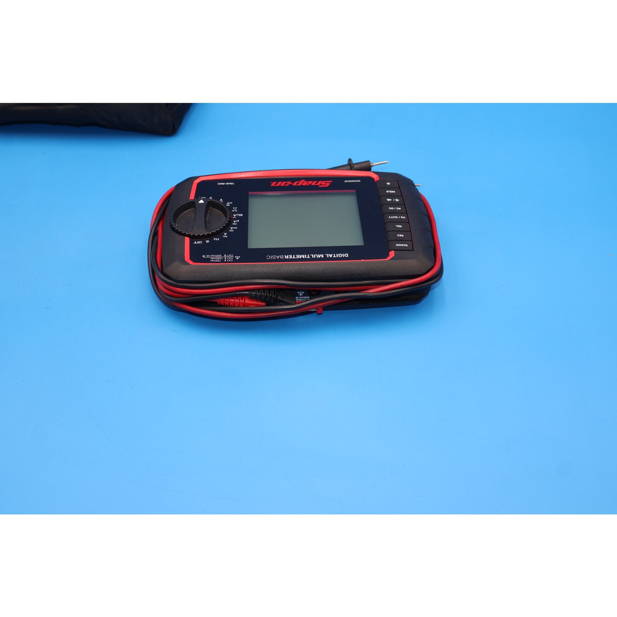 Snap-on EEDM504F Basic True RMS Digital Multimeter CAT III 600V w/ Leads & Case
