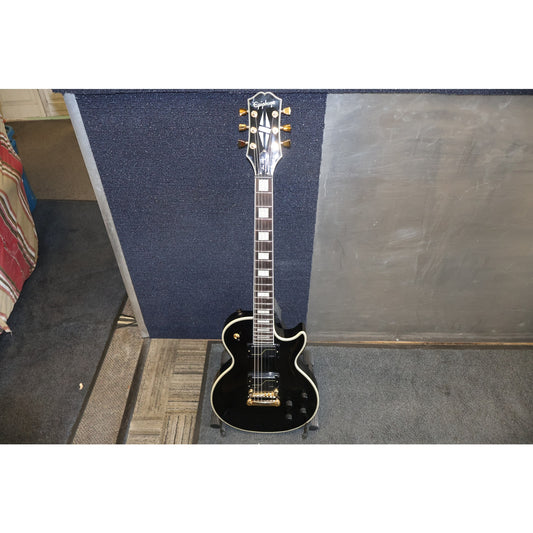 Epiphone Les Paul Matt Heafy MKH Orgins Custom Electric Guitar, 6 String, Ebony
