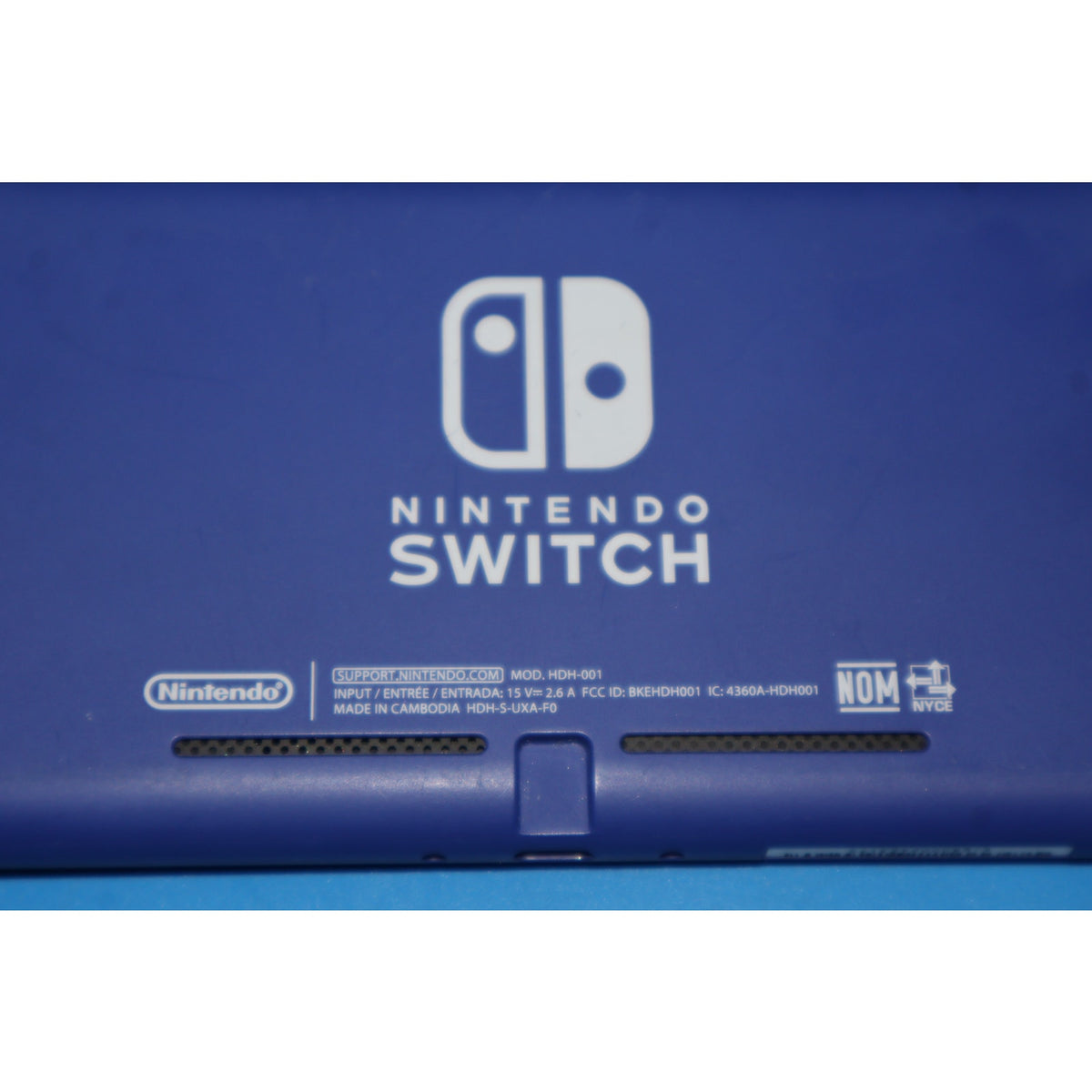 Nintendo Switch Lite HDH-001 Blue Handheld Console + 128GB SD Card & Charger