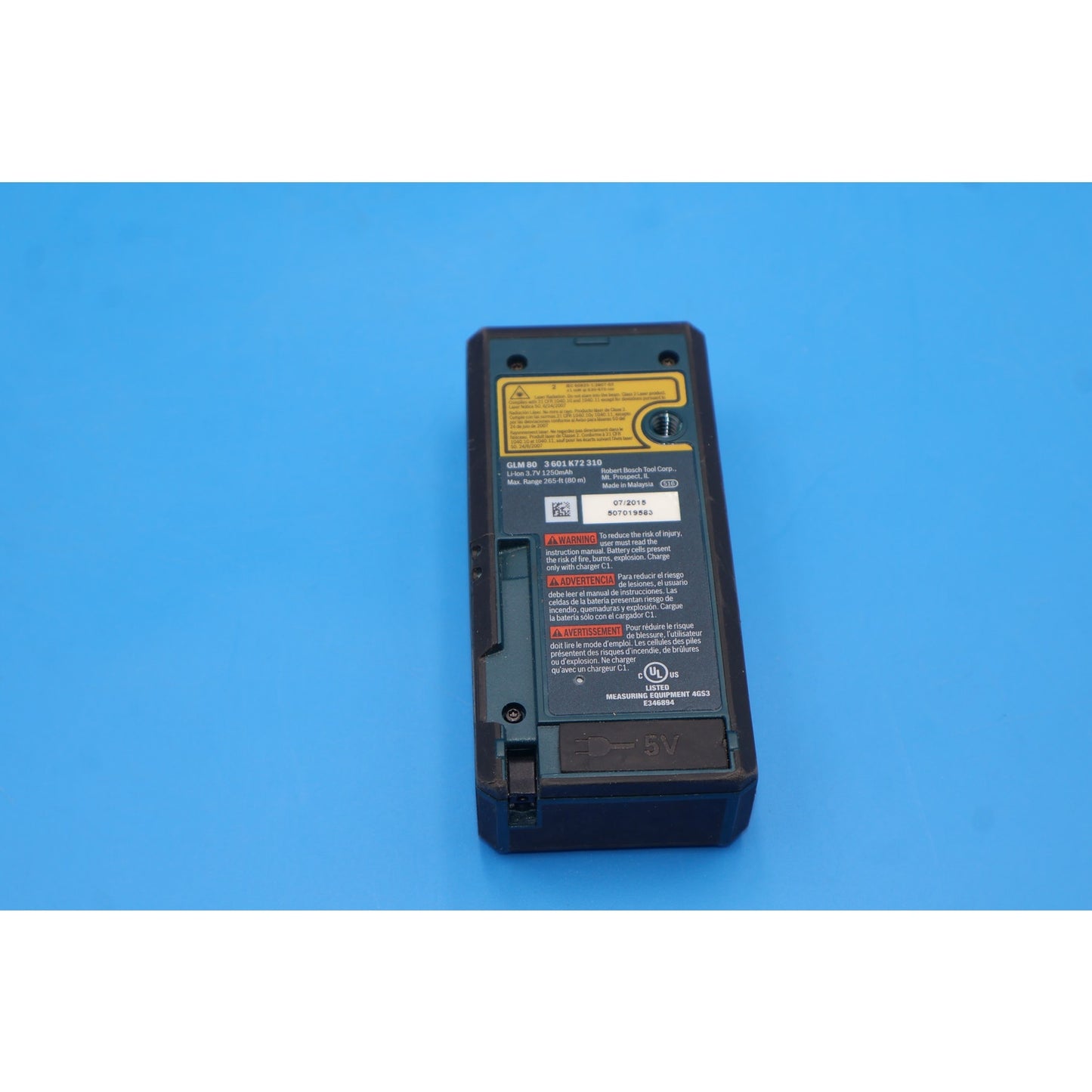 Bosch GLM 80 Laser Distance Measurer Digital Level 265ft