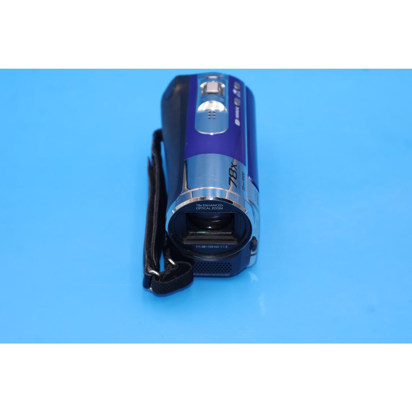 Panasonic SDR-S50 SD Digital Camcorder 78x Zoom Blue