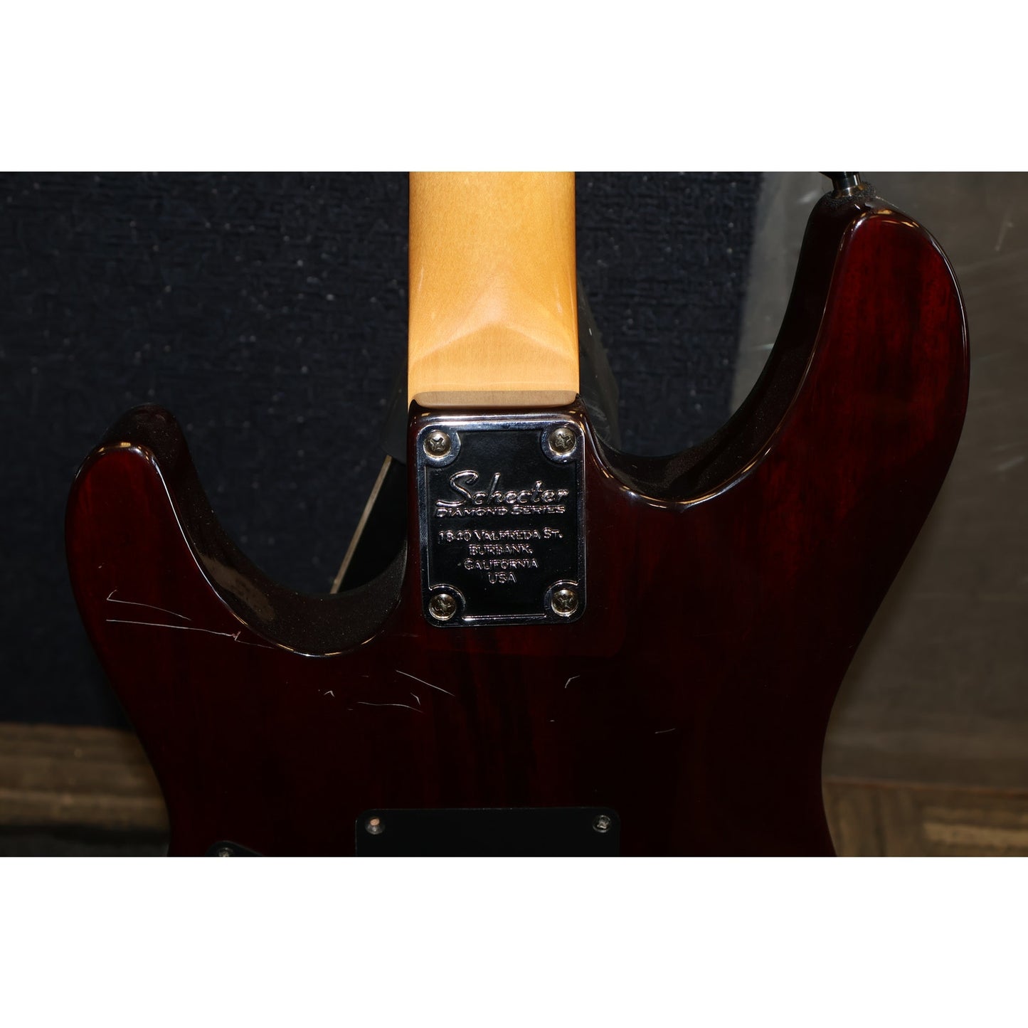Schecter Damien Special-FR Electric Guitar w/ Hard Case Red EMG Floyd