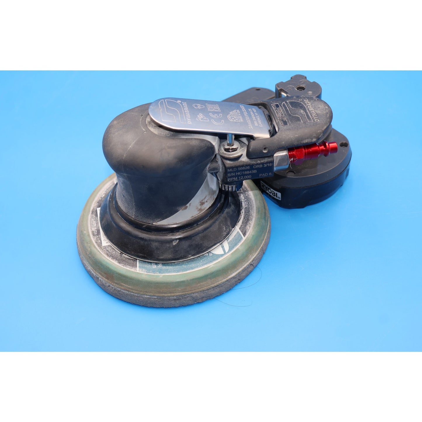 Dynabrade 56826 6" Air Random Orbital Sander