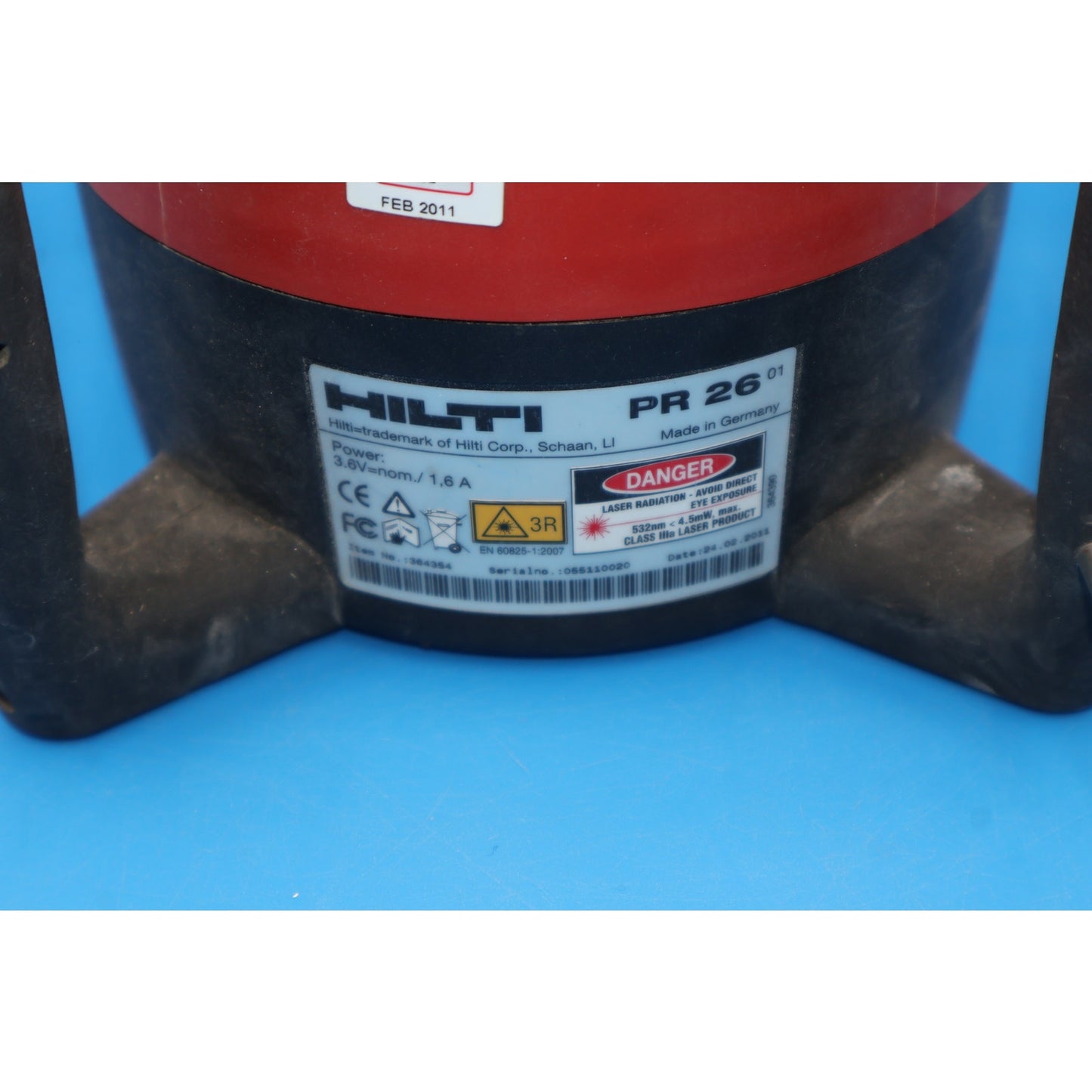 Hilti PR 26 Green Rotary Laser Level with PR 26 Receiver