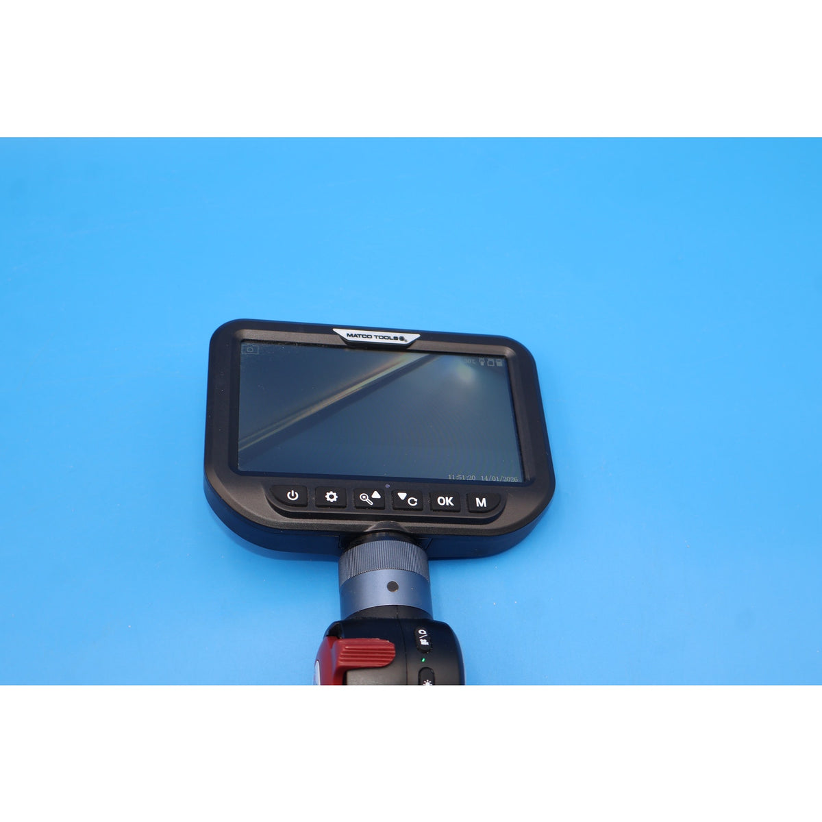 Matco MDSCOPE39SC Articulating Borescope Inspection Camera 5" Screen 3.9mm Case