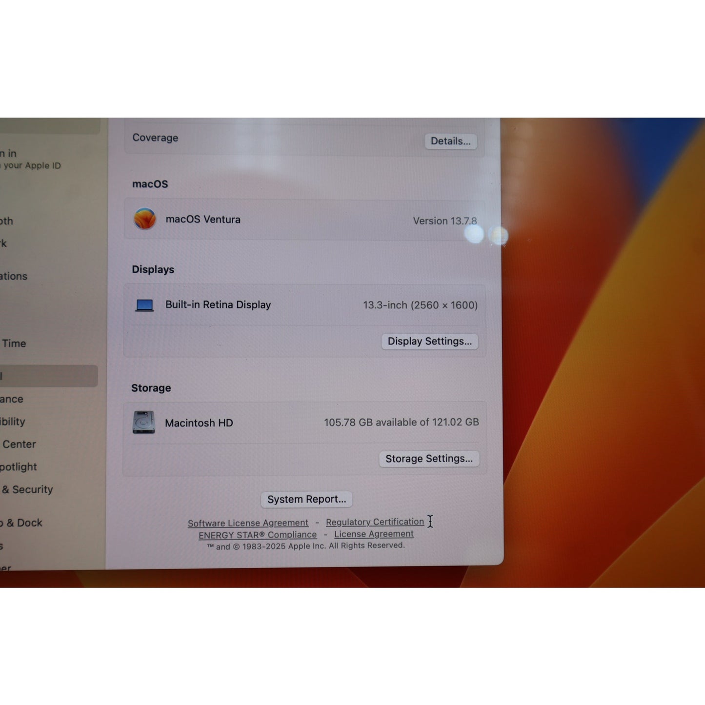 Apple MacBook Pro 13" 2017 (128GB SSD, 8GB RAM, Intel Core i5)
