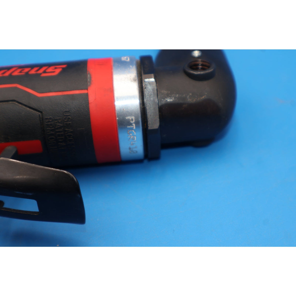 Snap-on PTGR410 1 HP Right Angle Mini Die Grinder 12,000 RPM Pneumatic Air Tool