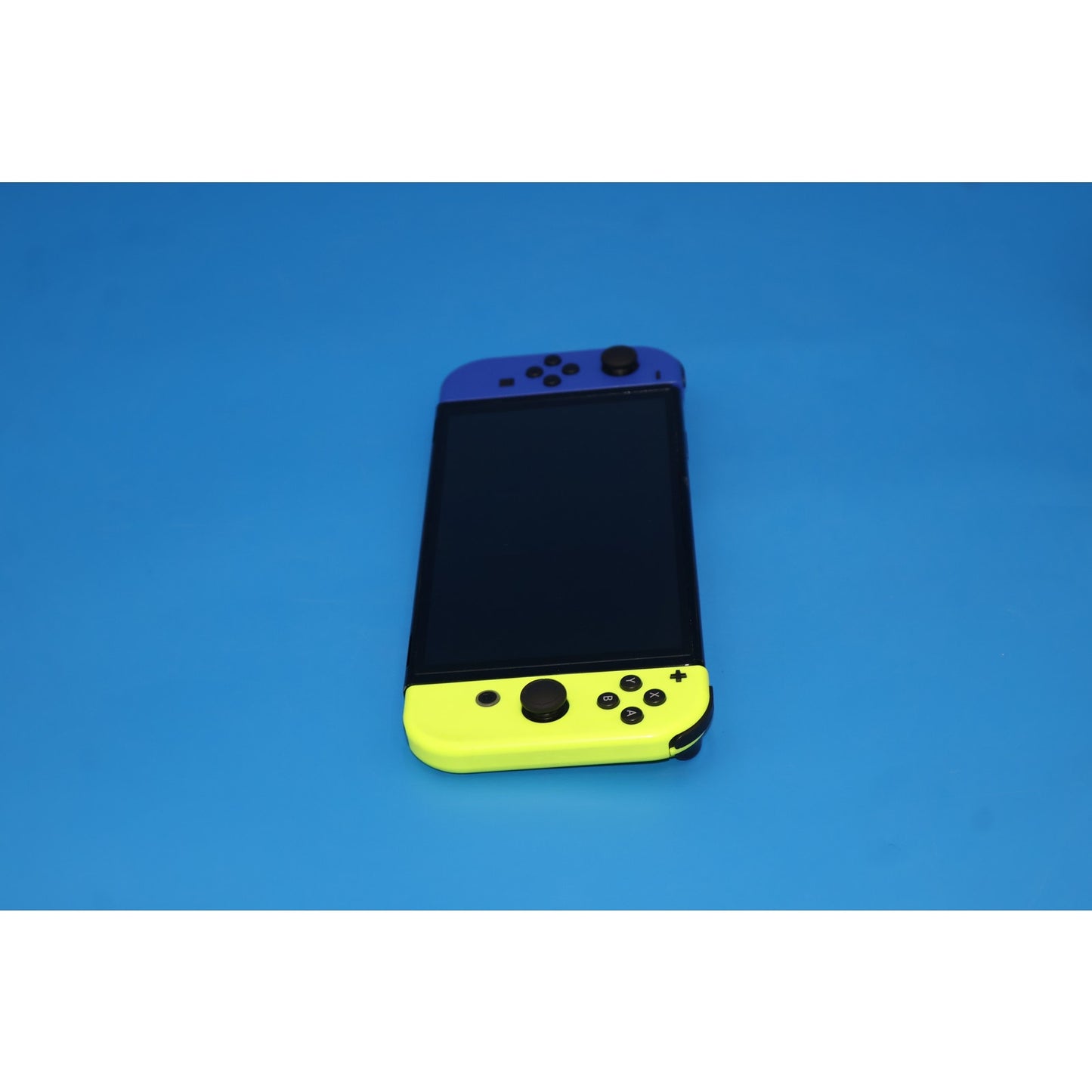 Nintendo Switch OLED Console HEG-001 Blue/Neon w/ Dock & Charger