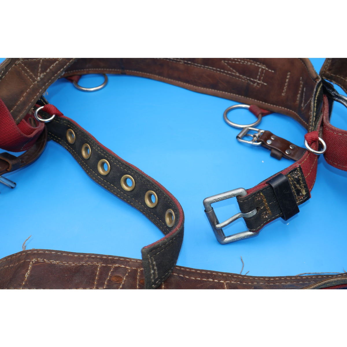 Weaver Leather 1035 Large Arborist Tree Climbing Positioning Belt - Used