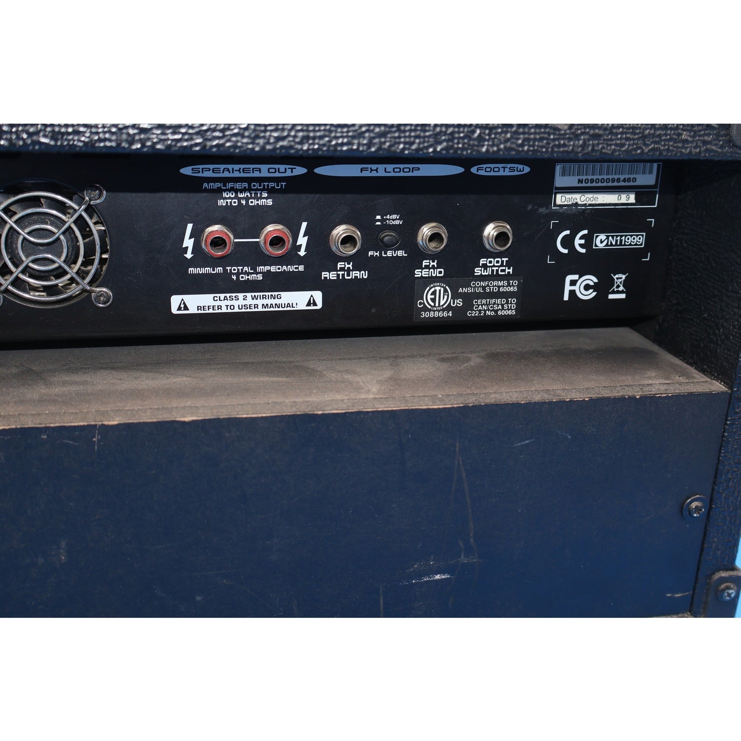 Behringer Virtube VT100FXH 100W Guitar Amplifier Head
