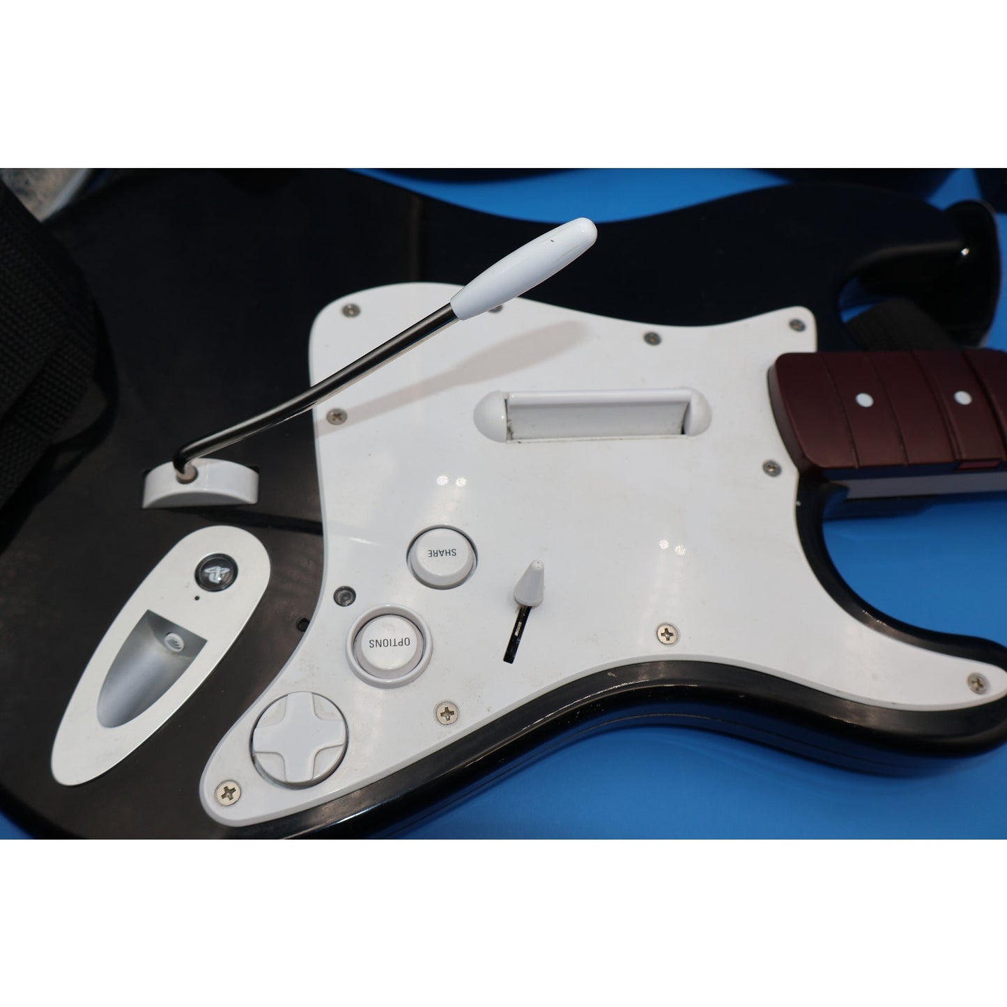 2x Rock Band Playstation Guitar Controllers Fender Stratocaster 822151 + 91261