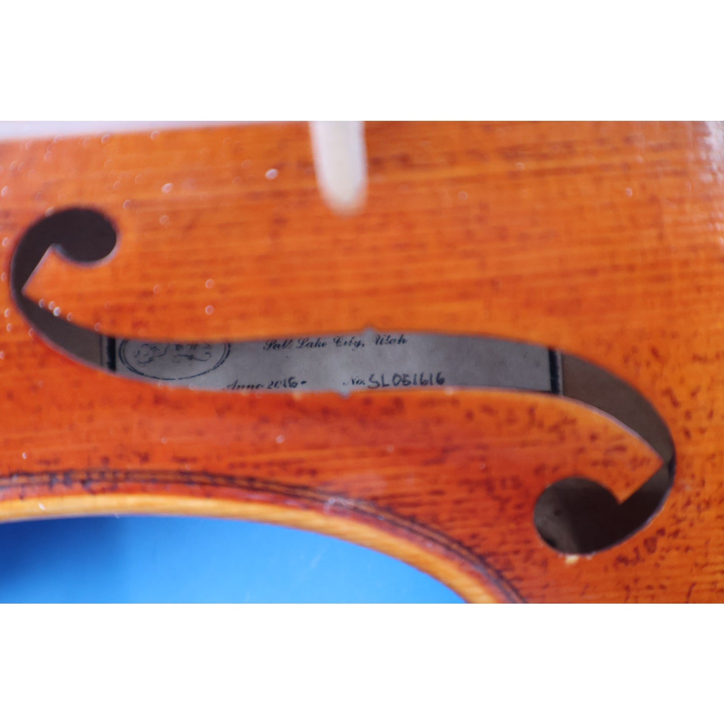 Charles W. Liu Stephano Laricci 4/4 Violin, Anno 2016
