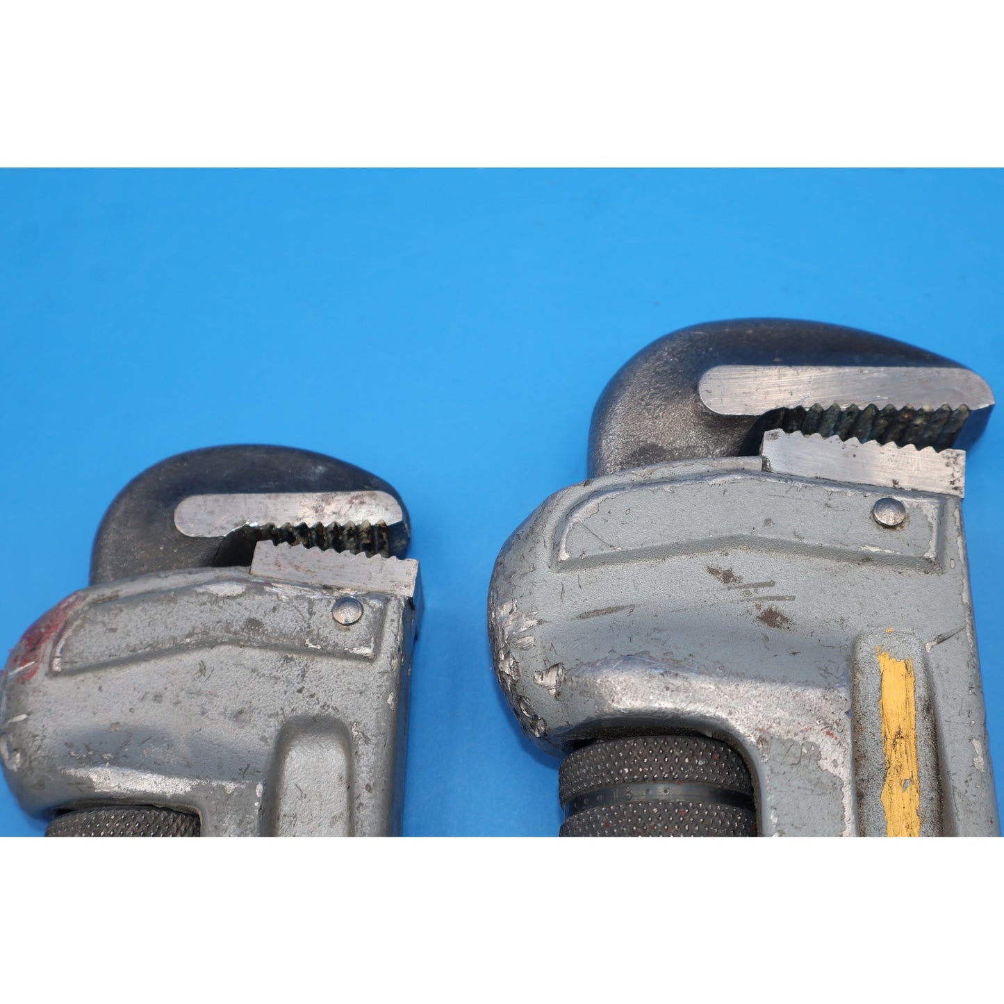 Set of 2 Ridgid Aluminum Pipe Wrenches, 18" and 14"