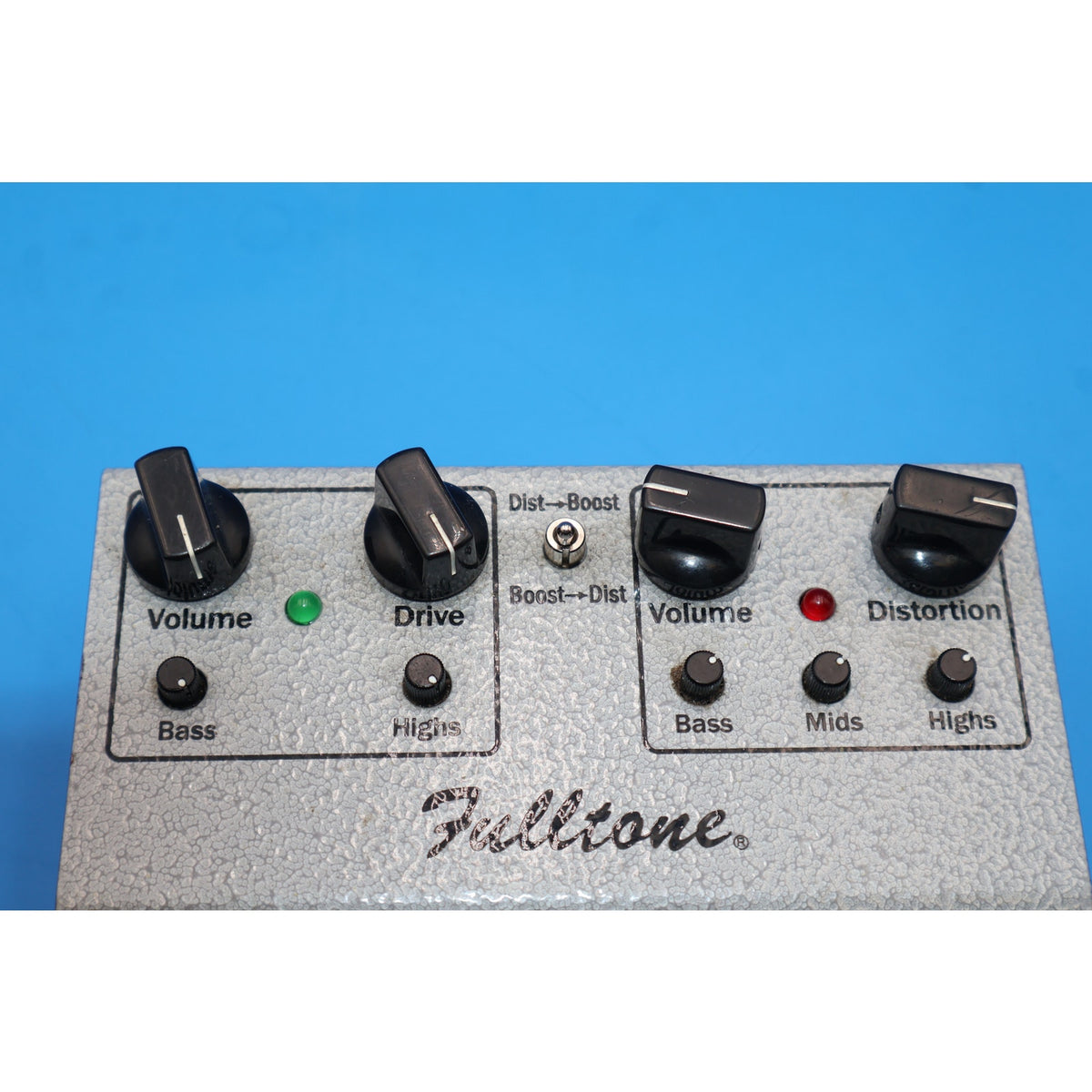 Fulltone GT-500 F.E.T. Distortion + Booster/OD Effect Pedal.