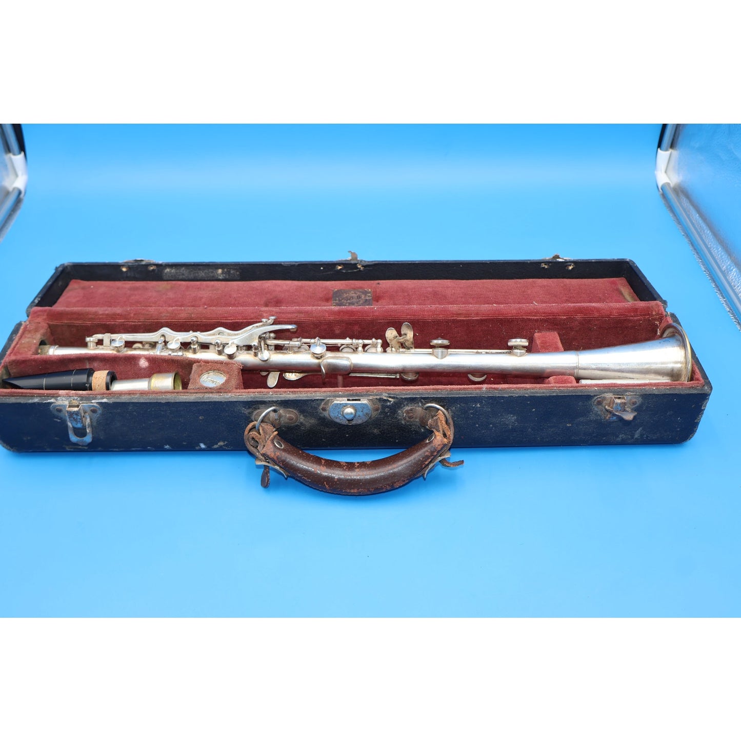 Pedler Hoosier Silver Plated Metal Clarinet