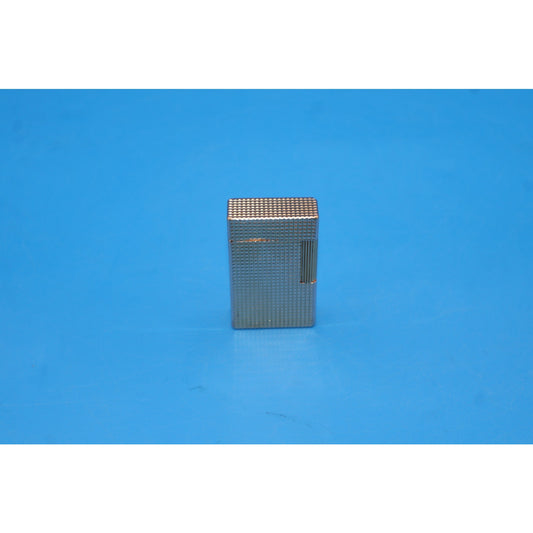 Vintage S.T. Dupont Ligne 1 Small Diamond Head 20µ Gold Plated Lighter France
