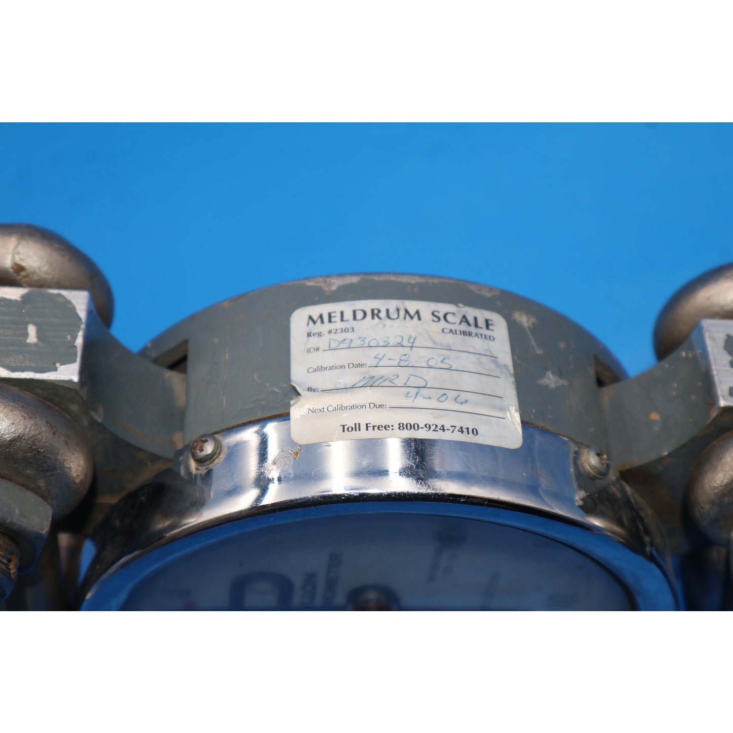 Dillon Dynamometer 2000 Capacity 20lb Divisions Weight Scale