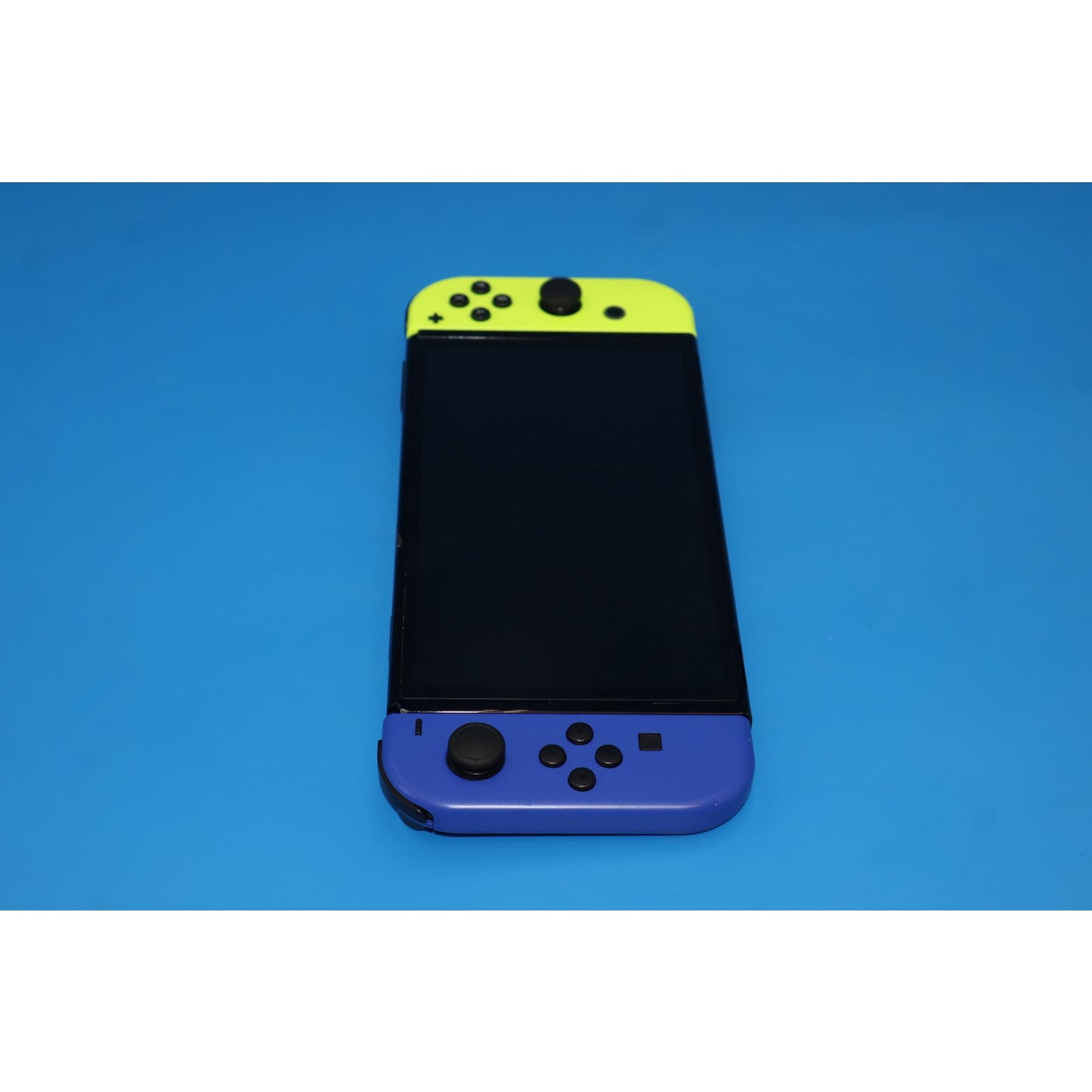 Nintendo Switch OLED Console HEG-001 Blue/Neon w/ Dock & Charger