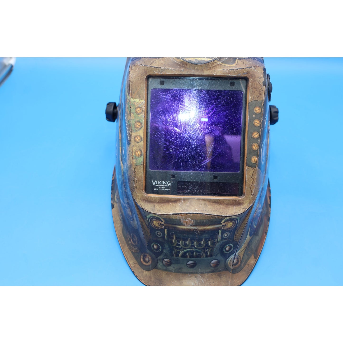 Lincoln Electric Viking 3350 Steampunk Auto Welding Helmet