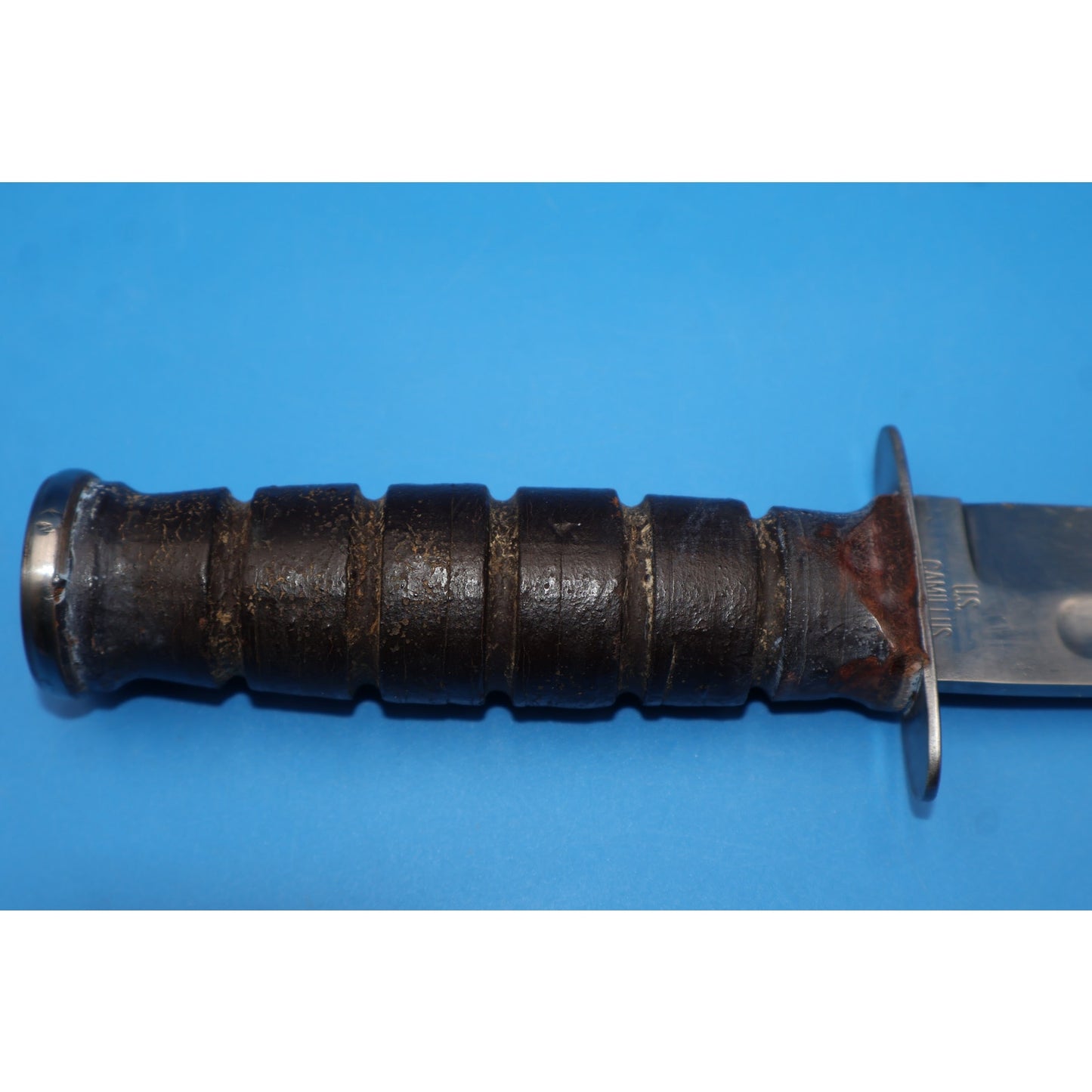 Vintage U.S. Camillus M4 Knife w/ Original Leather Sheath
