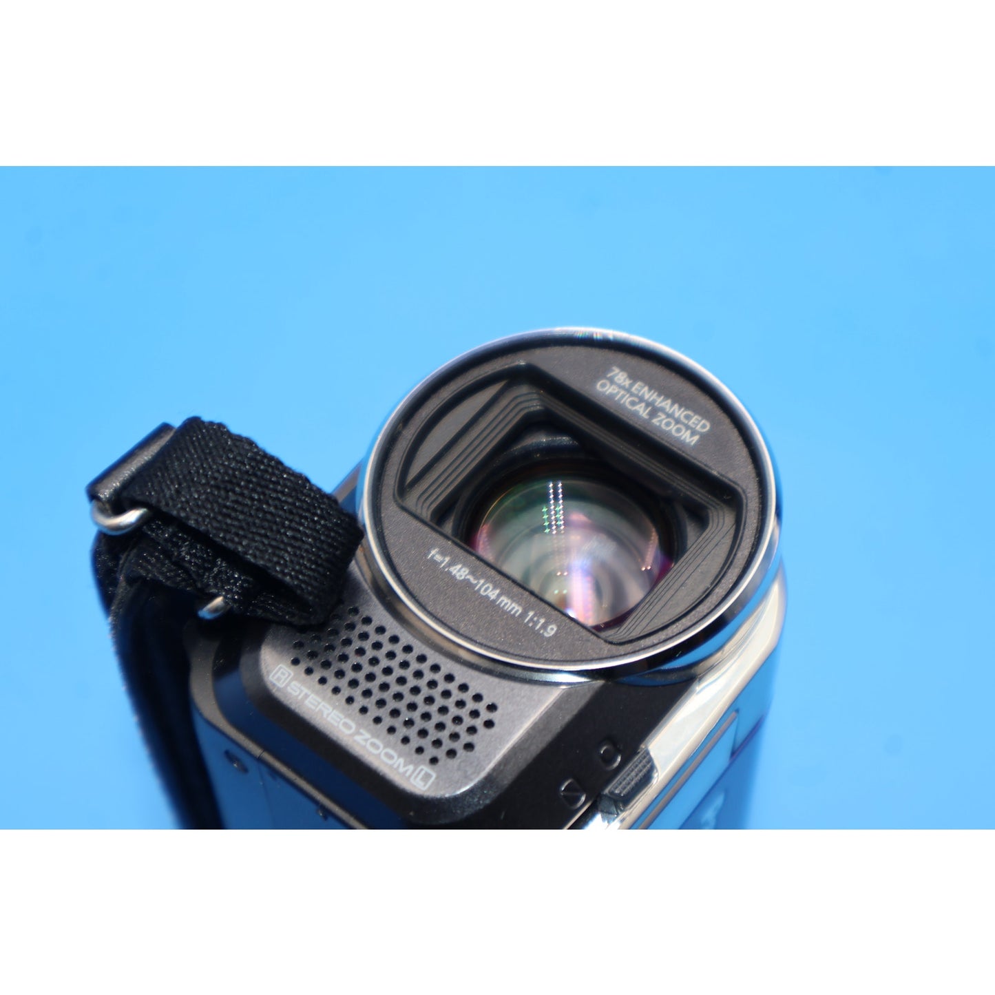 Panasonic SDR-S50 SD Digital Camcorder 78x Zoom Blue