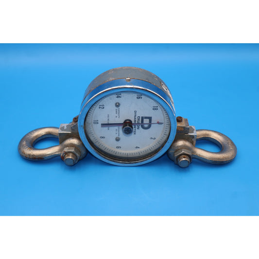 Dillon Dynamometer 2000 Capacity 20lb Divisions Weight Scale