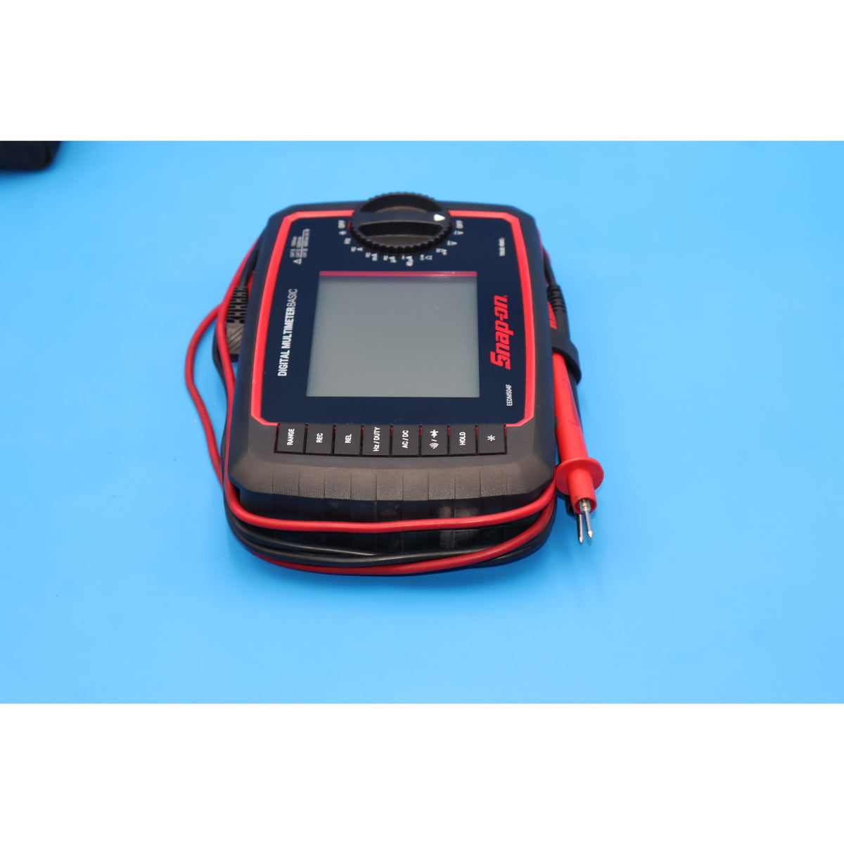 Snap-on EEDM504F Basic True RMS Digital Multimeter CAT III 600V w/ Leads & Case