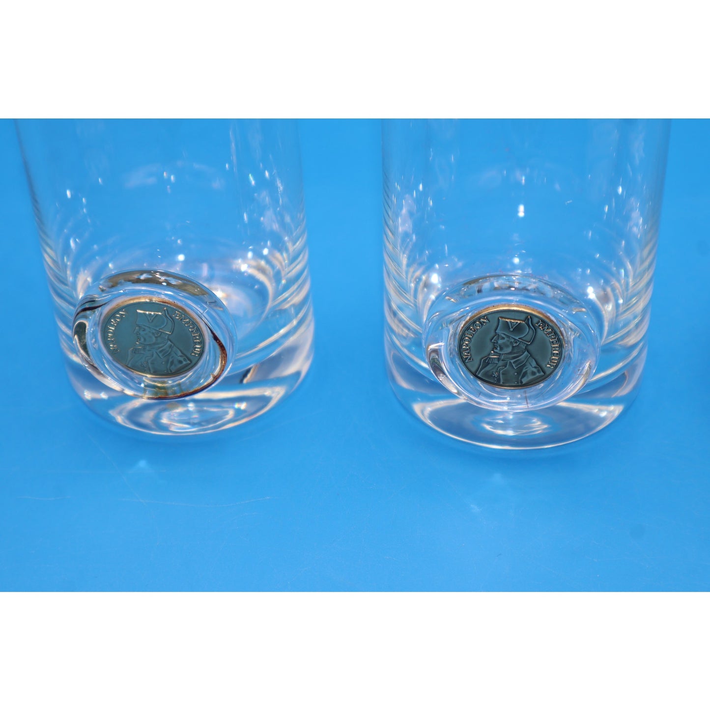 Set of 6 Münz-Nuppen “Napoleon” Long Drink Glasses