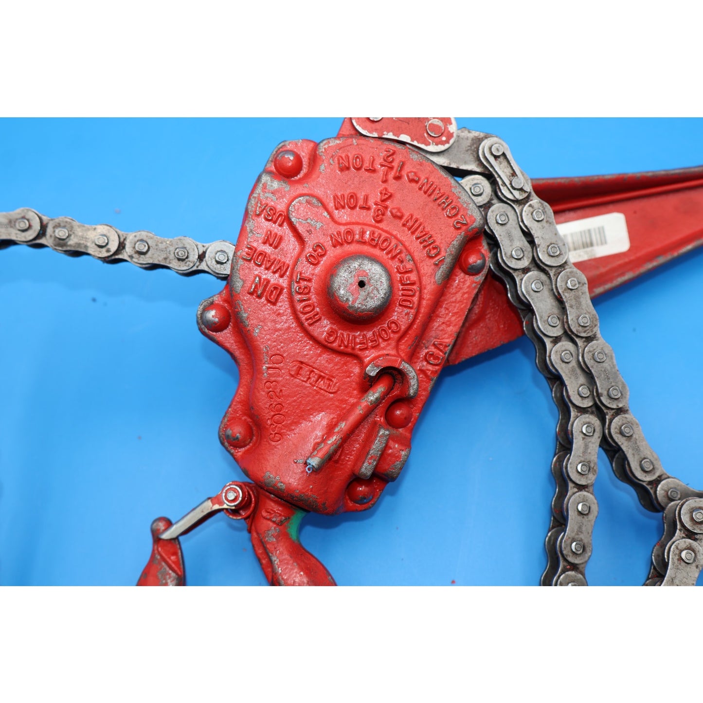 Coffing G-Series 1 Chain 3/4 Ton 2 Chains 1-1/2 Ton Chain Hoist Come Along