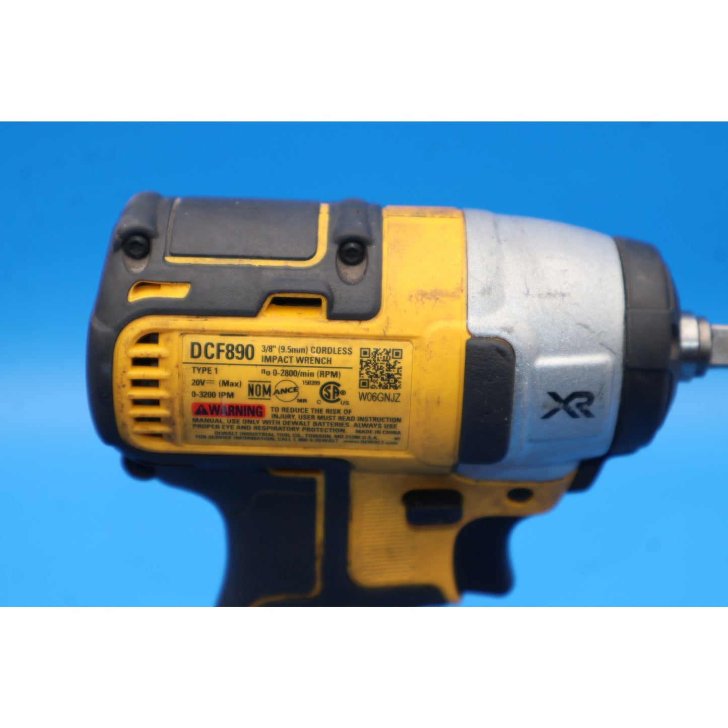 Dewalt DCF890 3/8" Cordless Impact Wrench with 6ah 20v/60v FlexVolt Battery