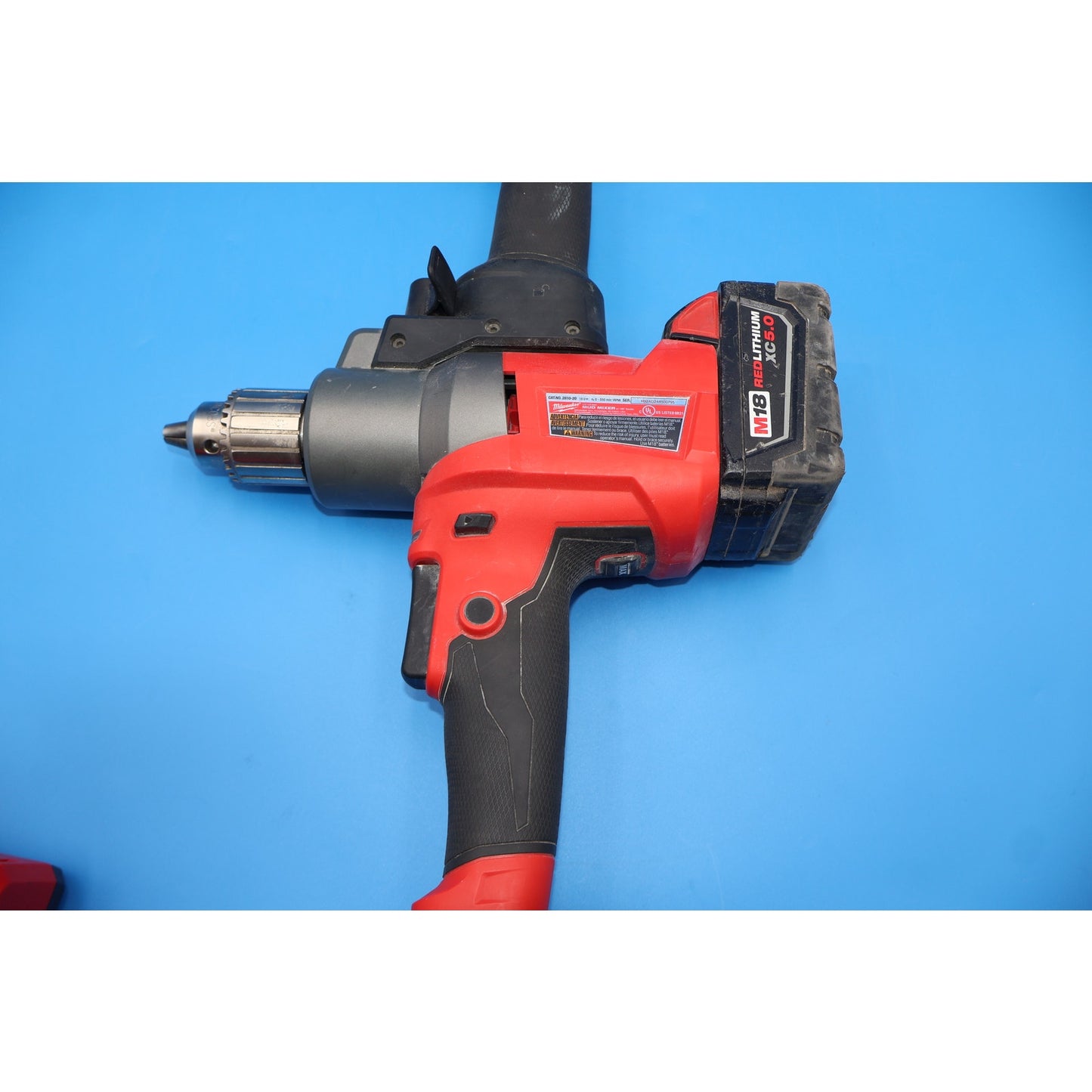 Milwaukee 2810-20 1/2" Mud Mixer w/ 180° Handle