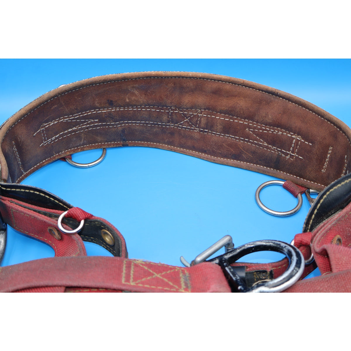 Weaver Leather 1035 Large Arborist Tree Climbing Positioning Belt - Used