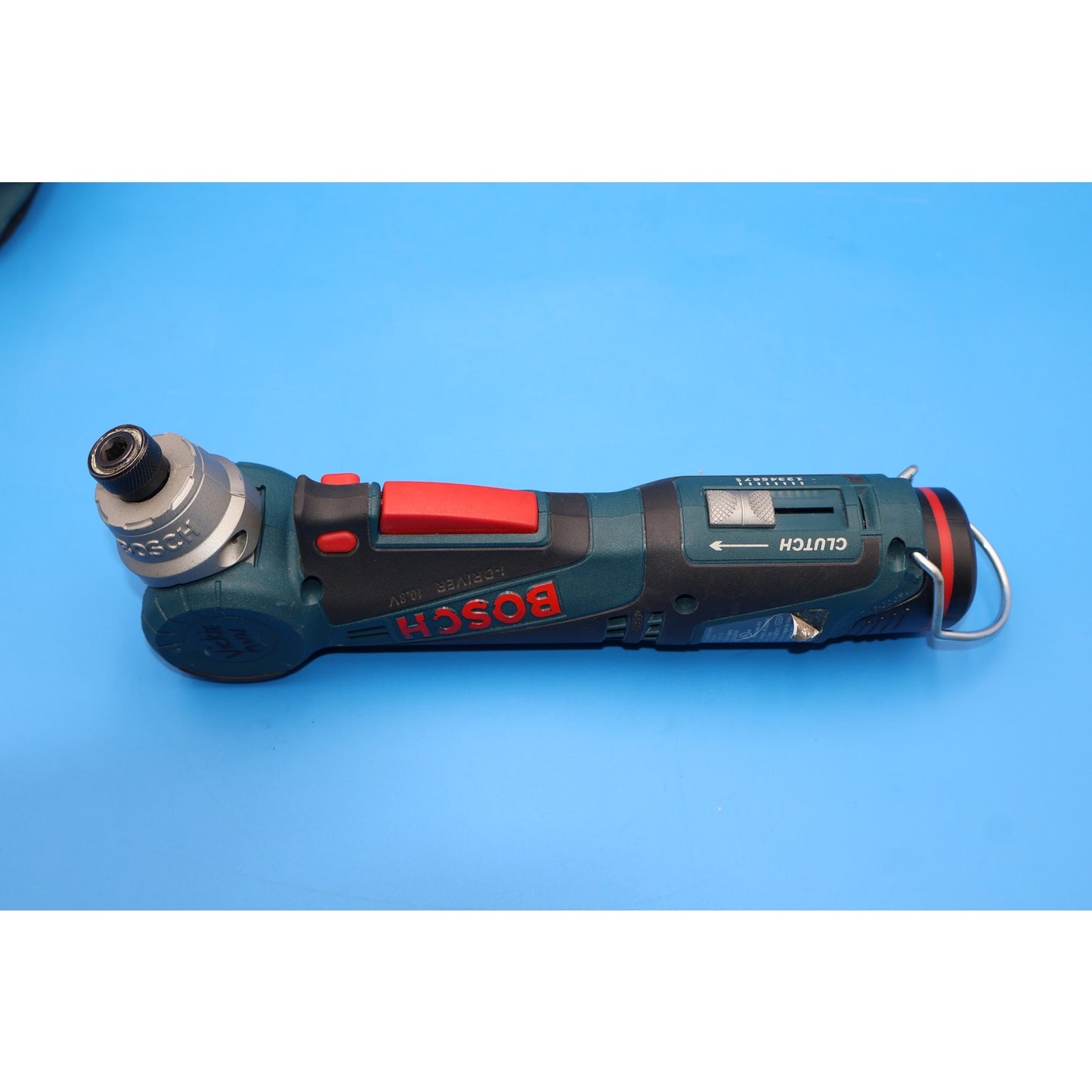 Bosch PS10 12V 1/4" Hex Pivot Head I-Driver Kit w/ Charger, 2 Batteries, Case