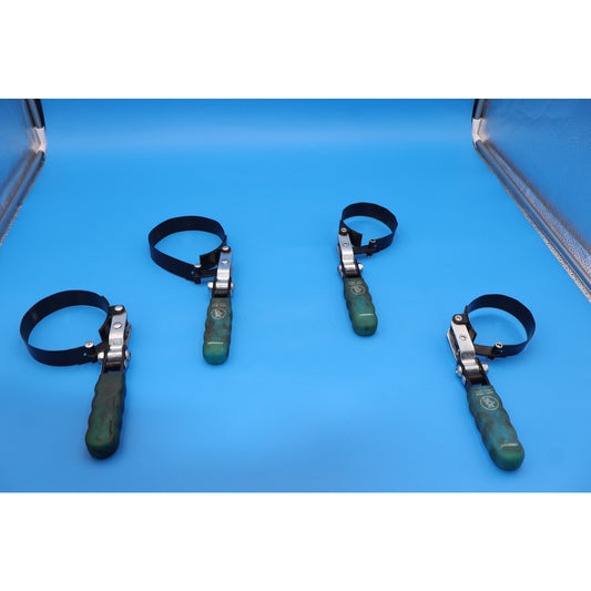 Cornwell HR99000 4pc Oil Filter Wrench Set w/ Stand