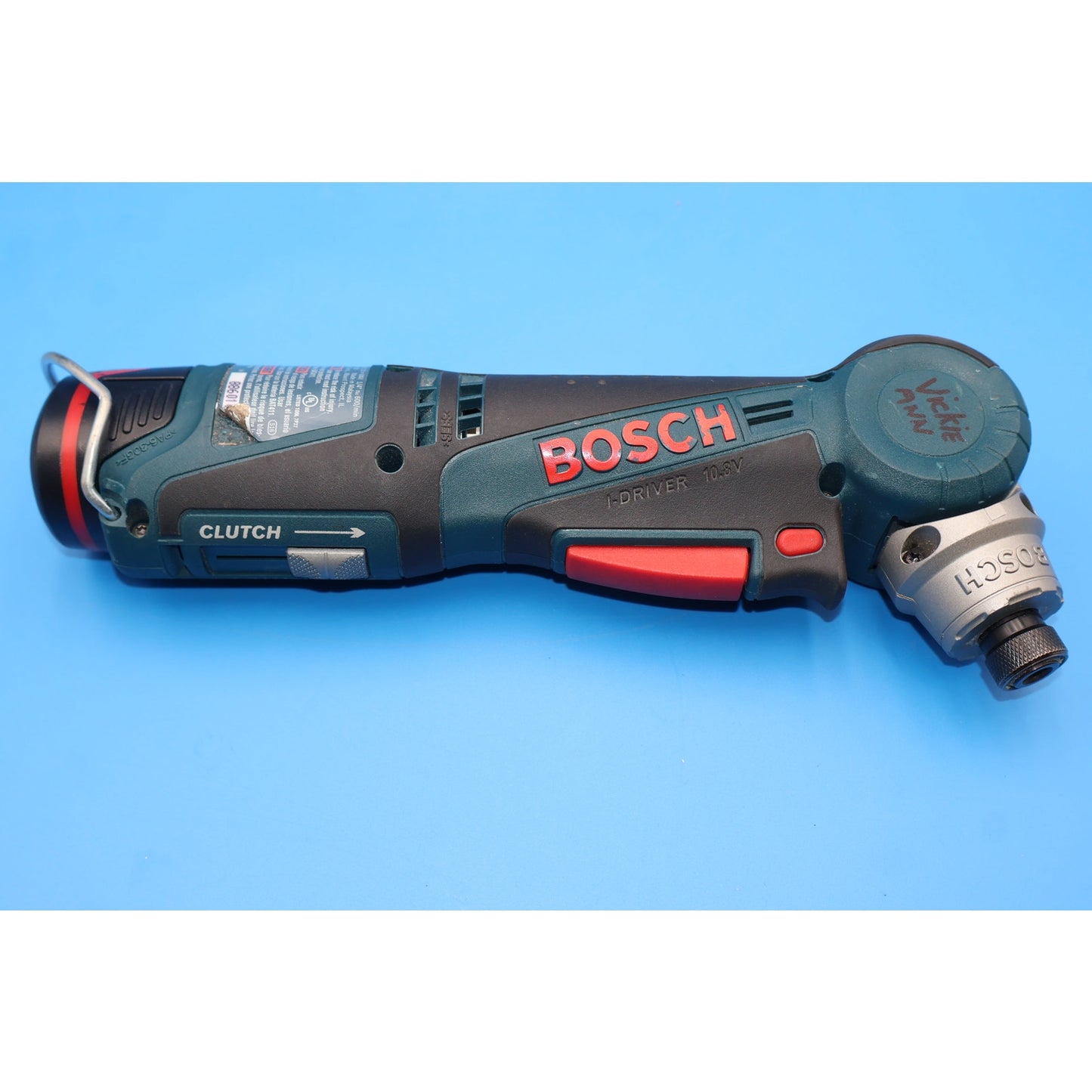 Bosch PS10 12V 1/4" Hex Pivot Head I-Driver Kit w/ Charger, 2 Batteries, Case