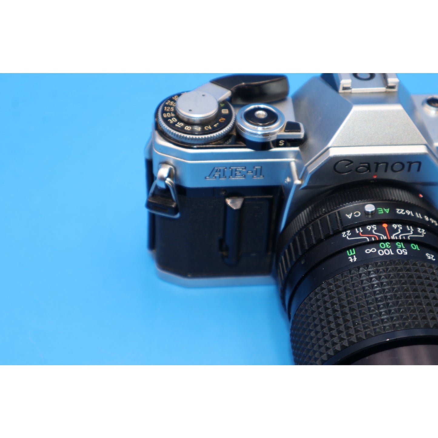 Canon AE-1 35mm SLR Film Camera with a JC Penney 135mm f/2.8 Lens