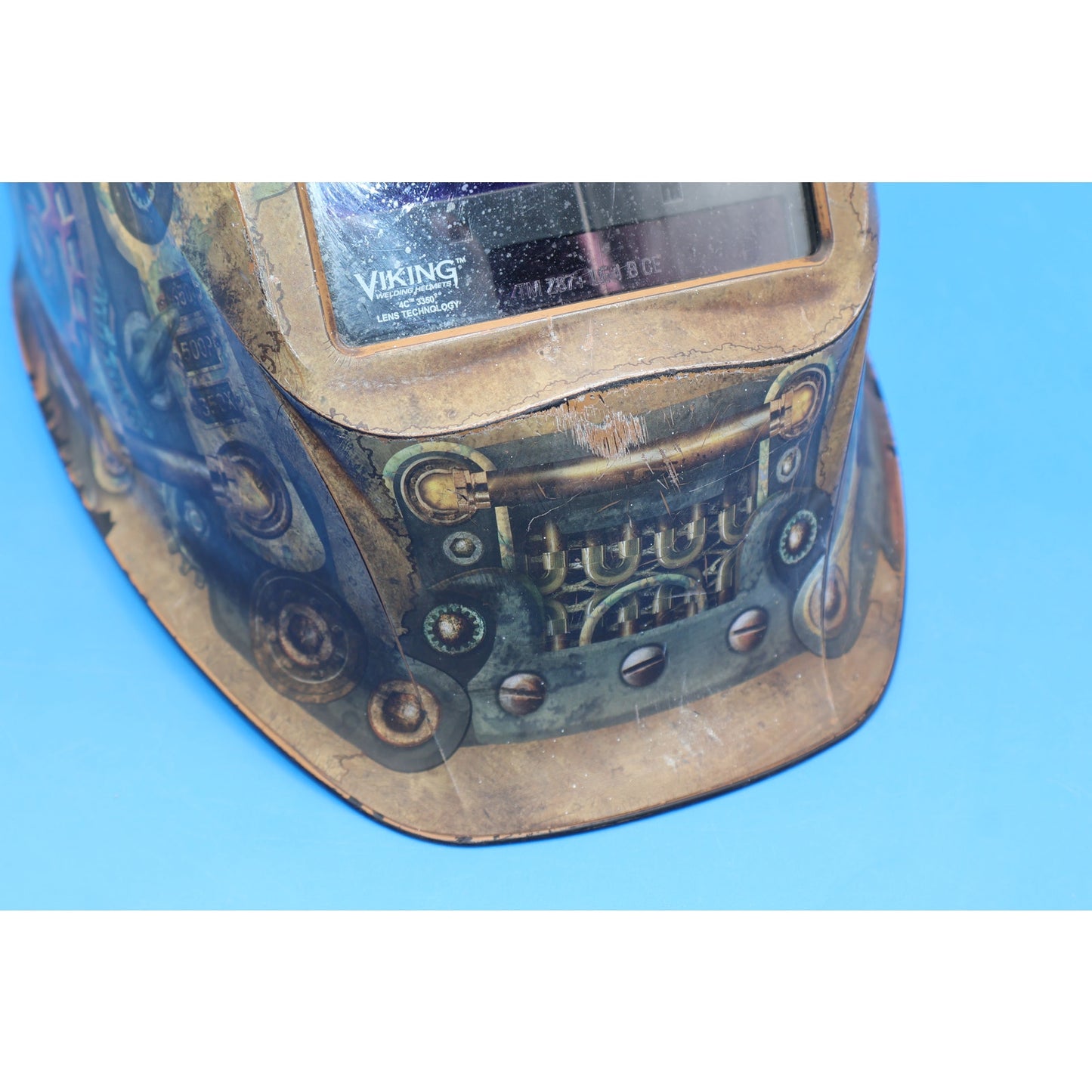 Lincoln Electric Viking 3350 Steampunk Auto Welding Helmet