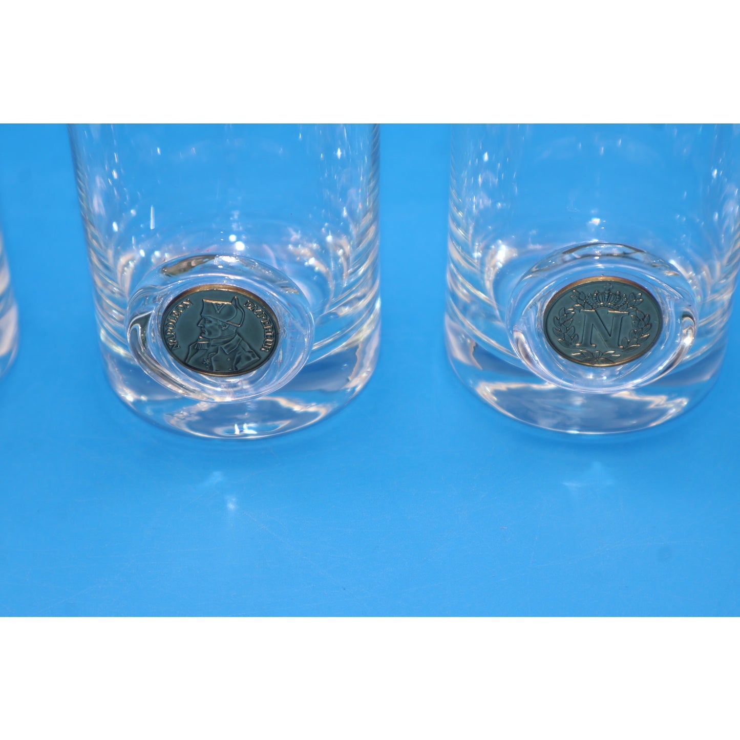 Set of 6 Münz-Nuppen “Napoleon” Long Drink Glasses