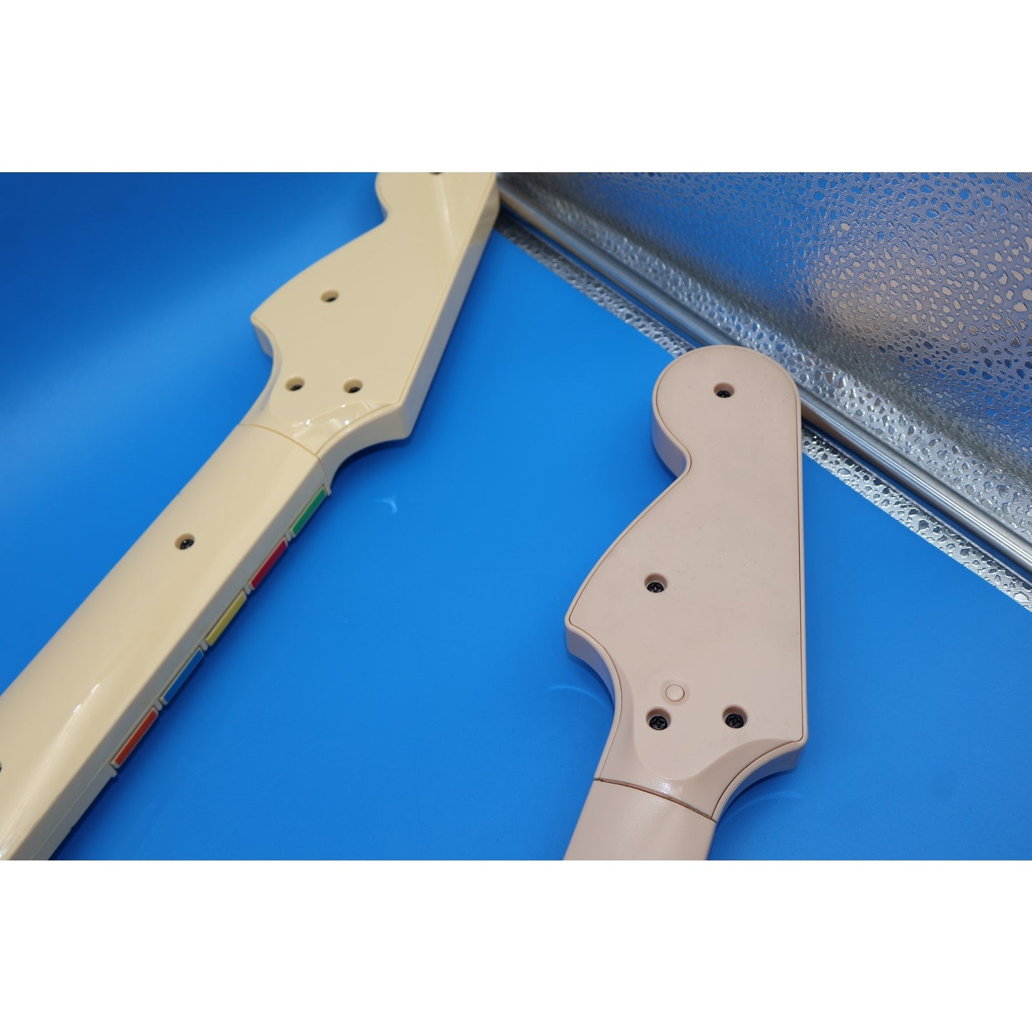 2x Rock Band Playstation Guitar Controllers Fender Stratocaster 822151 + 91261