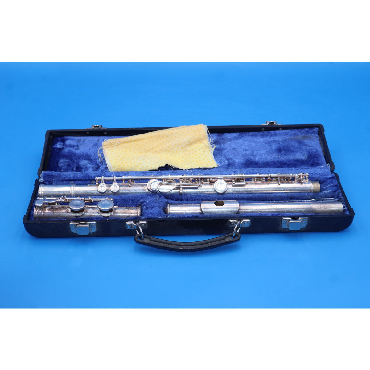 Gemeinhardt 2SH Flute Sterling Silver Headjoint Elkhart IND USA w/ Hard Case