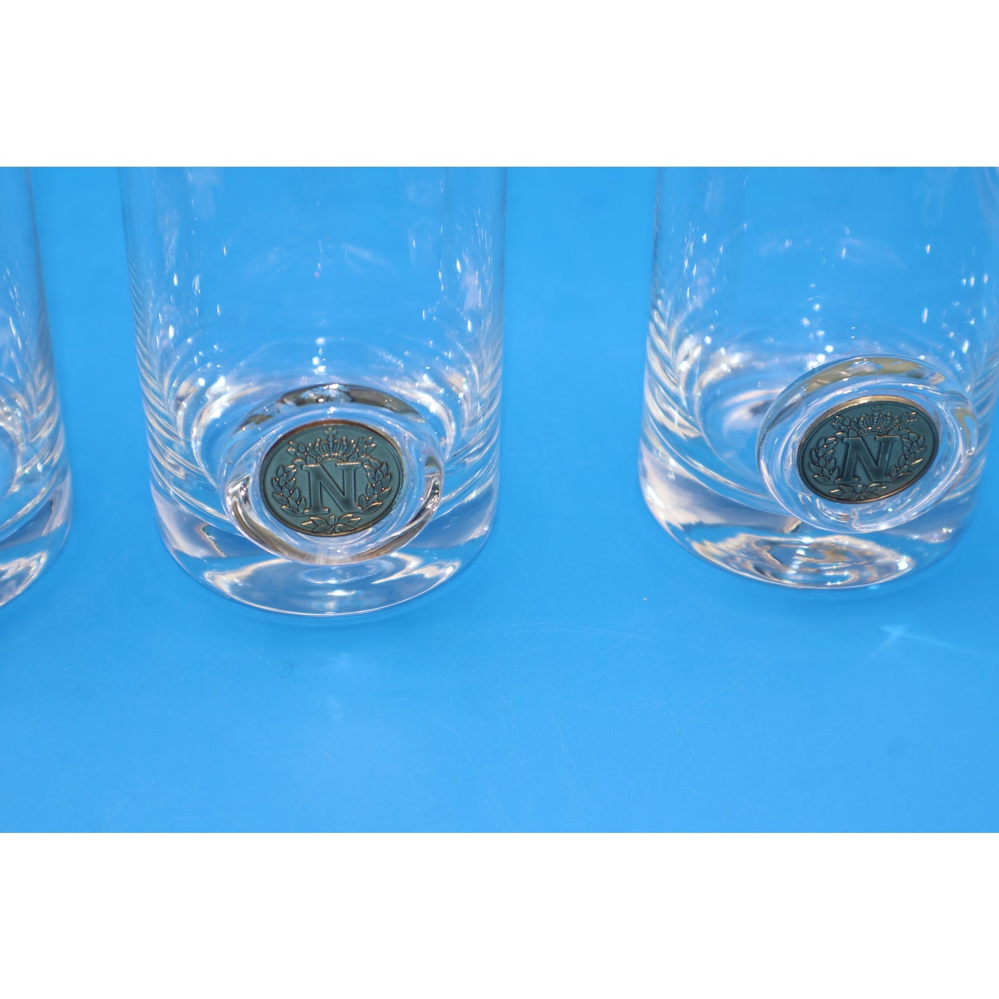 Set of 6 Münz-Nuppen “Napoleon” Long Drink Glasses