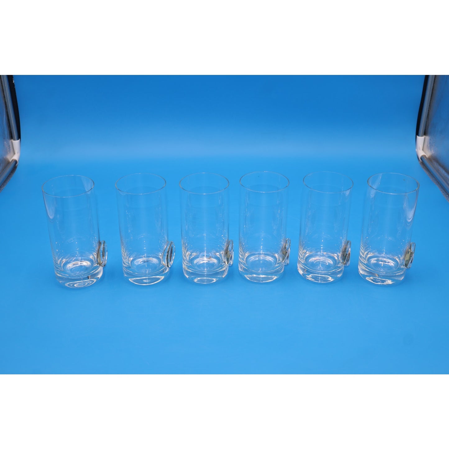 Set of 6 Münz-Nuppen “Napoleon” Long Drink Glasses
