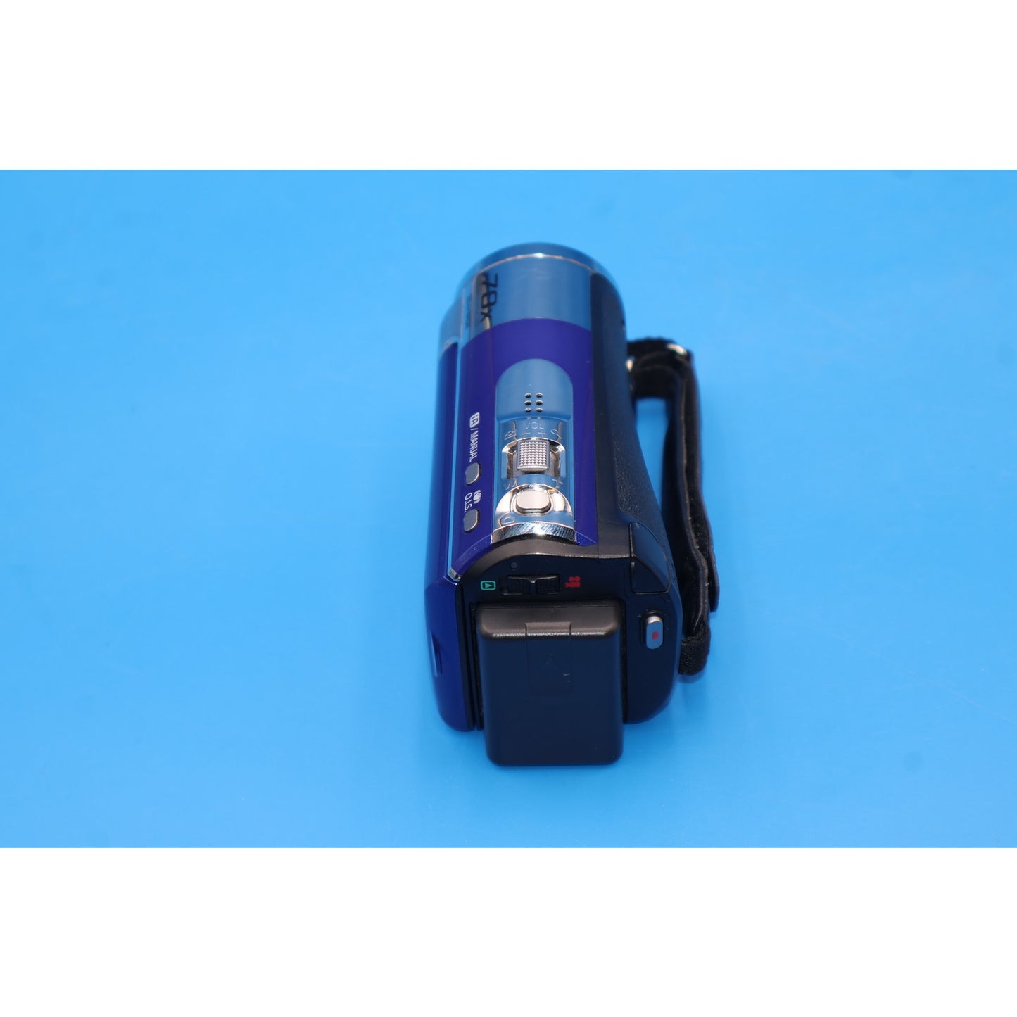 Panasonic SDR-S50 SD Digital Camcorder 78x Zoom Blue