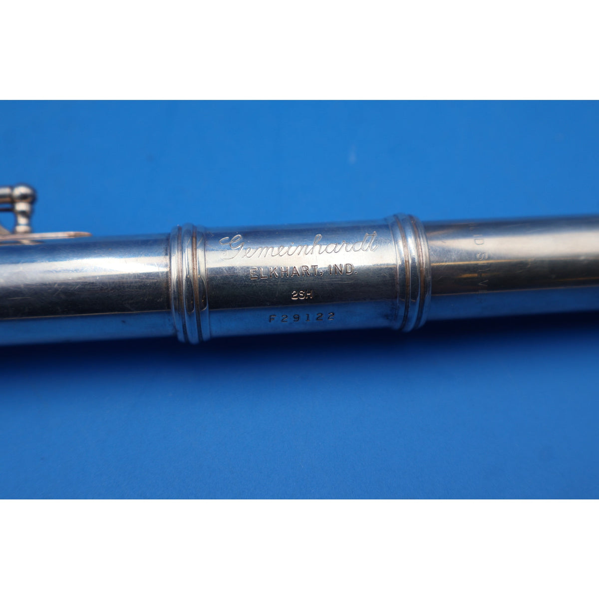 Gemeinhardt 2SH Flute Sterling Silver Headjoint Elkhart IND USA w/ Hard Case