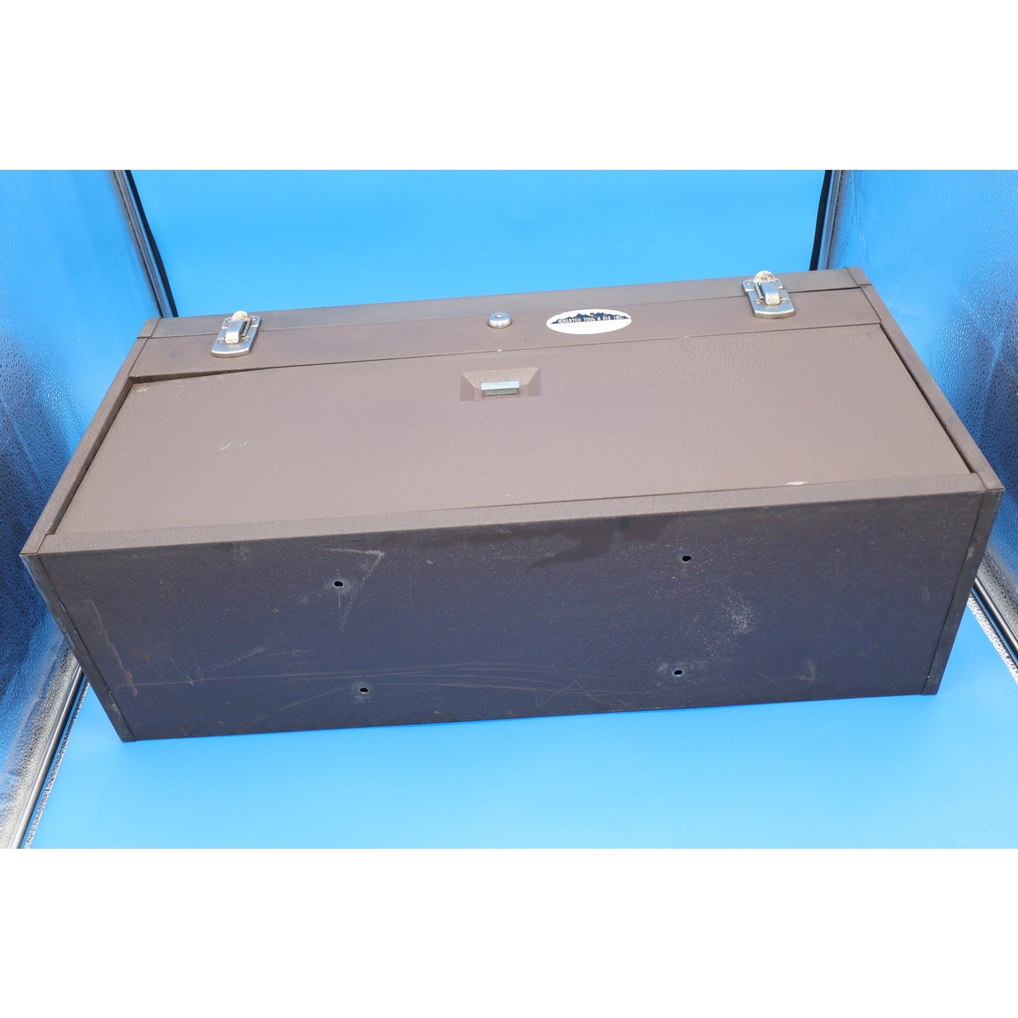 Kennedy No. 526 8 Drawer Machinist Tool Box Chest Brown Wrinkle USA No Key