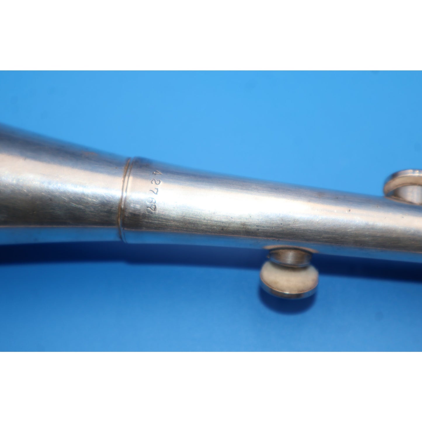 Pedler Hoosier Silver Plated Metal Clarinet