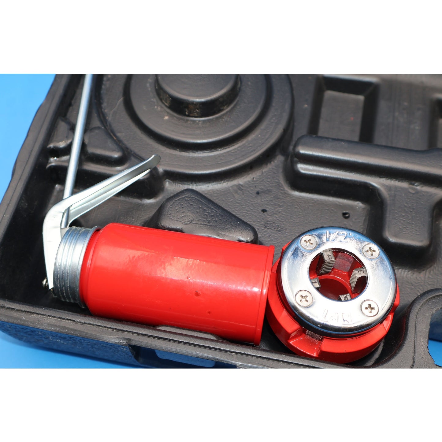 VEVOR Z1T-KY01-30-50 Electric Pipe Threader Kit 2300W w/ 4 Dies 1/2"-1-1/4" NPT